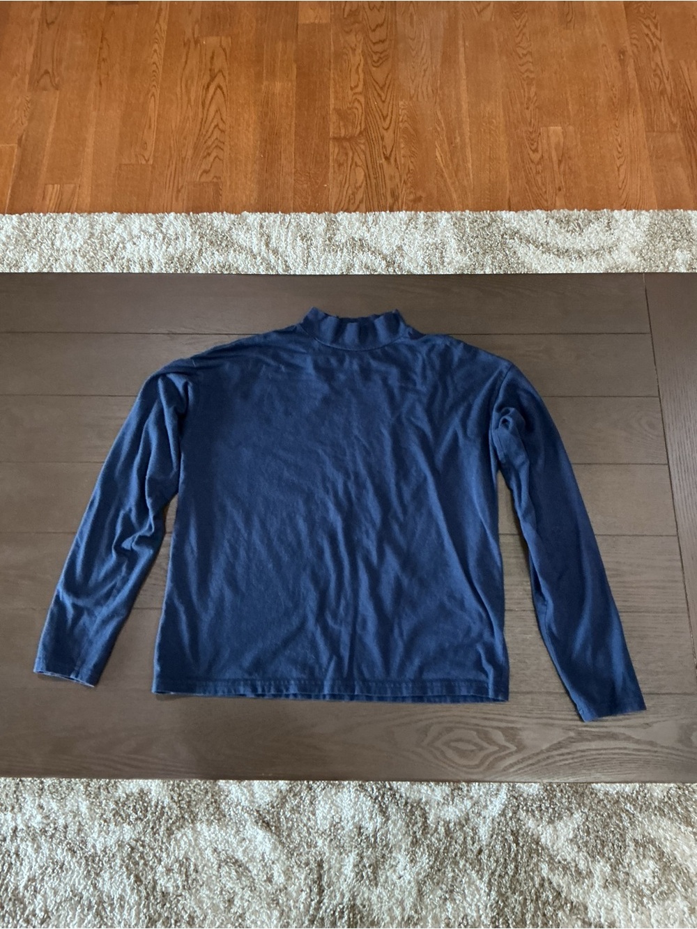 Everlane Women’s Navy Long-Sleeve Shirt